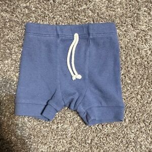 Childhoods Clothing Rib Knit Shorts - Ink Blue - 12-18M - Worn Once